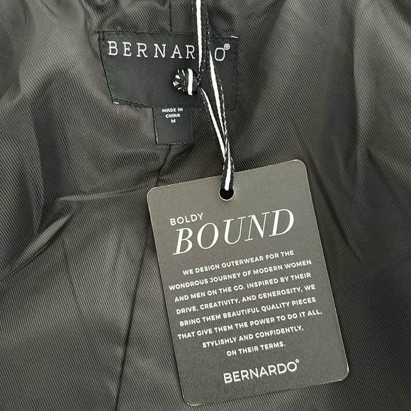Bernardo black Trench Coat in M - Picture 9 of 11